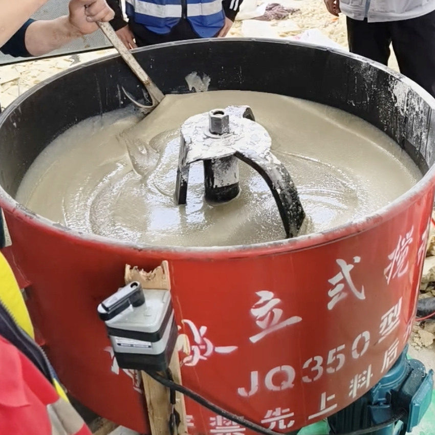 兴宾汽轮机余热压缩机导热油设备底座耐高温环氧树脂灌浆料